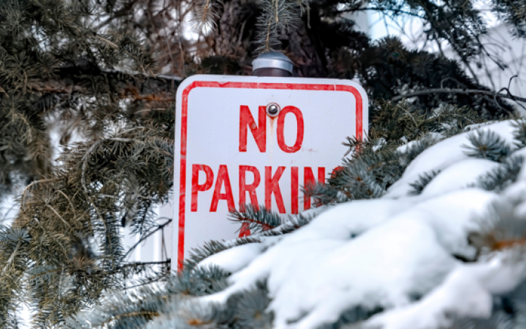 No winter parking